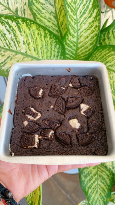 Oreo Brownie Square